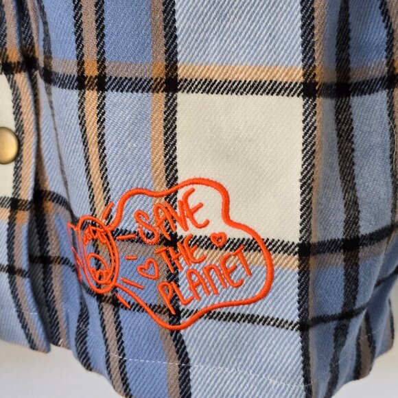 NWT Disney Men's Flannel Shacket Size Large - Picture 6 of 12